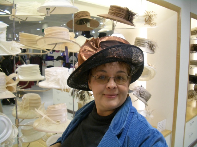 London Ladies buy their hats at Peter Jones - Kings Road